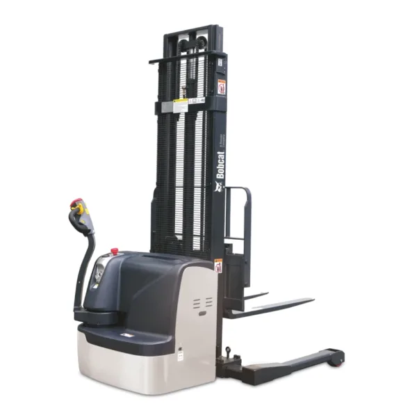 ELECTRIC POWERED WALKIE STRADDLE STACKER