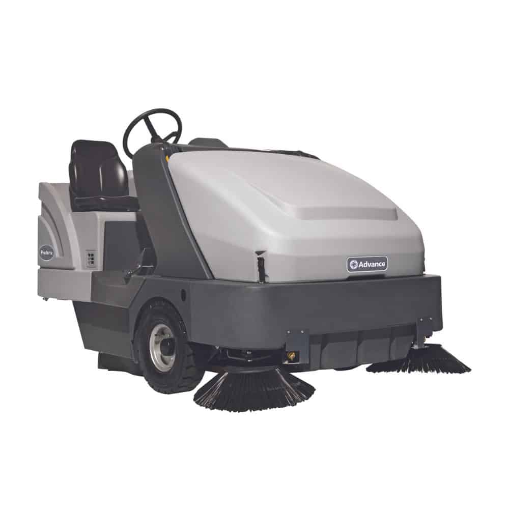 Featured image for “RIDER SWEEPER WITH 51″-64″ CLEANING PATH”