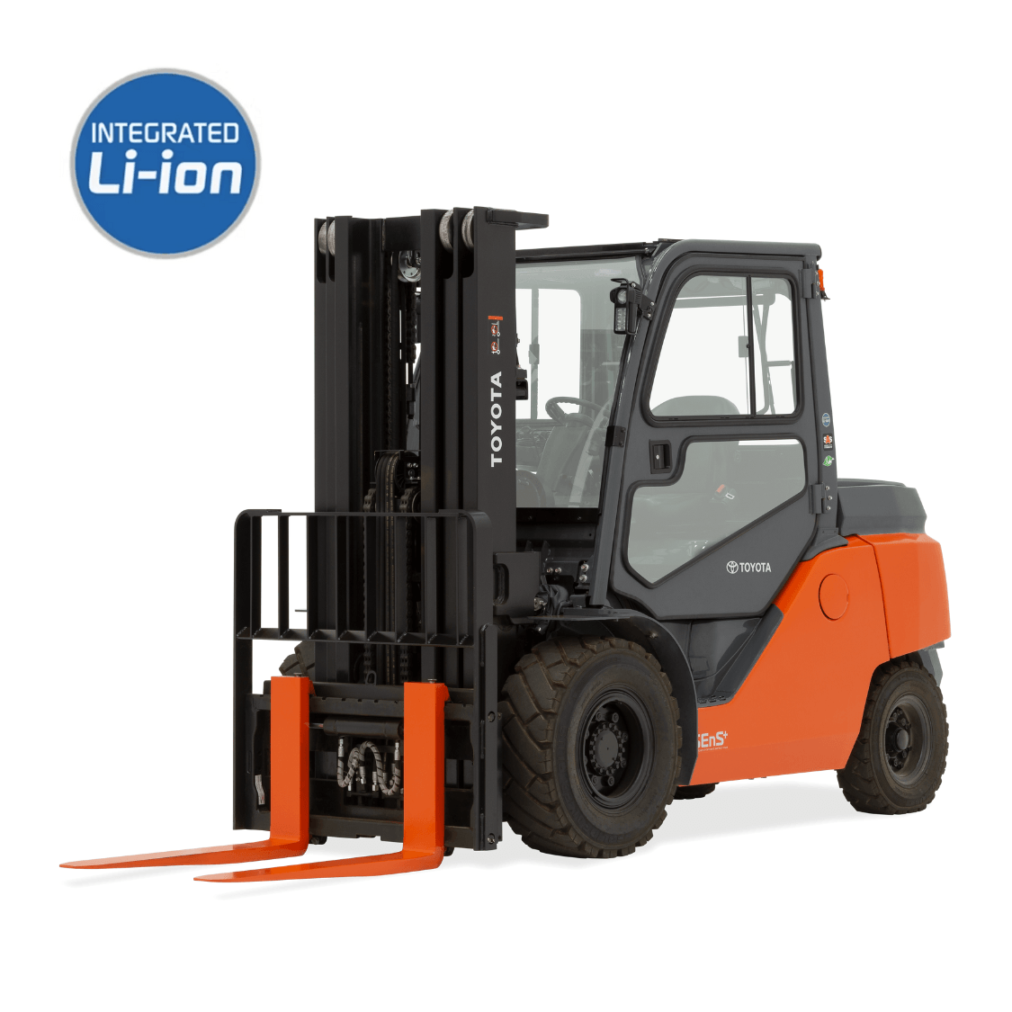 Featured image for “8-11K INTEGRATED ELECTRIC POWERED FORKLIFT WITH PNEUMATIC TIRES”