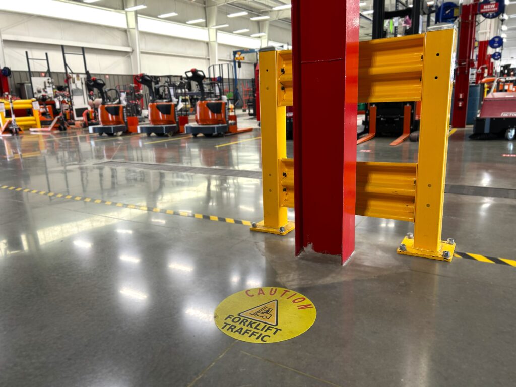 Pedestrian Safety Forklift Traffic Sign